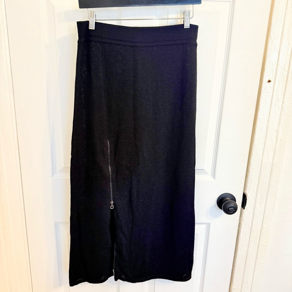 Sarah Pacini Knit Maxi Skirt